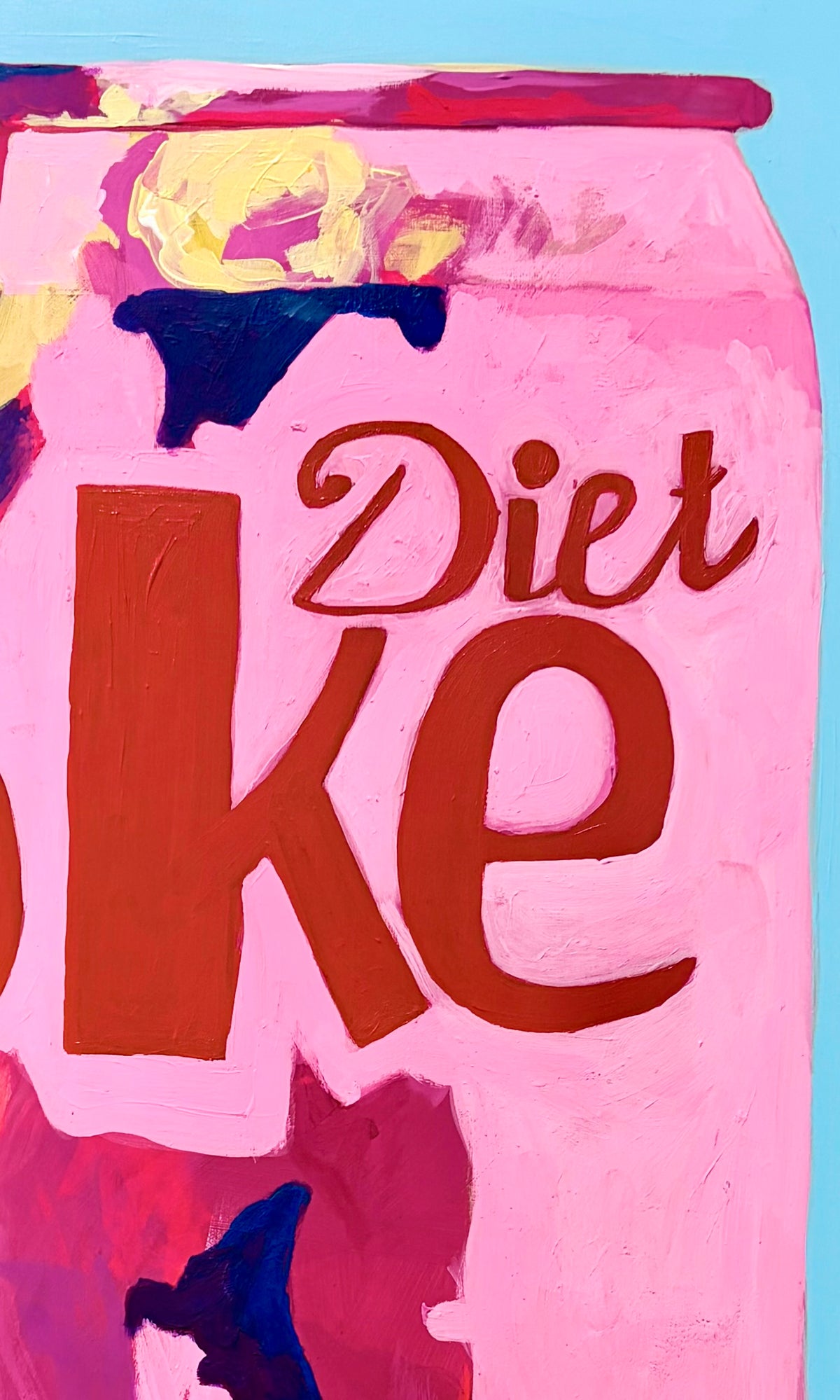 "Fridge Cig" Original Painting